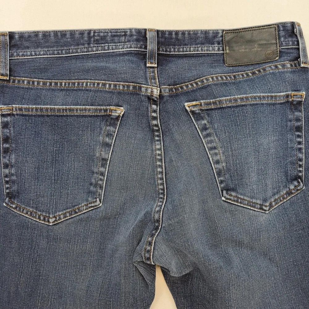 AG Adriano Goldschmied Jeans Mens 34x30* Blue Tellis Modern Slim Straight Denim - Picture 4 of 12